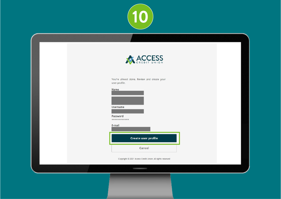 Website screen in a desktop browser showing a completion message and the “Proceed to Sign In” button.