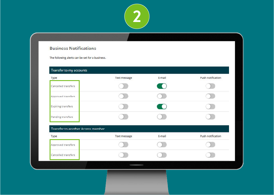 Screenshot of a website's desktop view showing the navigation menu with the 'Transaction Type' option highlighted.
