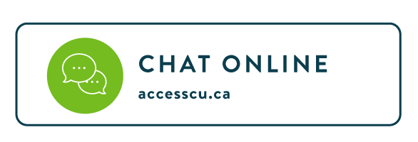 Chat online on accesscu.ca